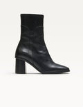 Bottines à talons Frida - Cuir noir - 1