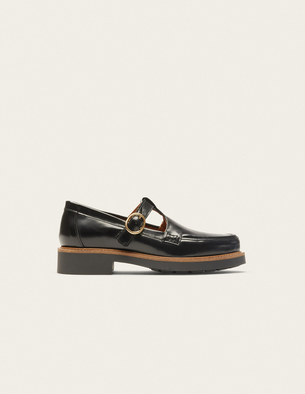Derbies Carmen - Cuir box noir - 2