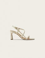 Sandales à talons Colada - Cuir écru - 1