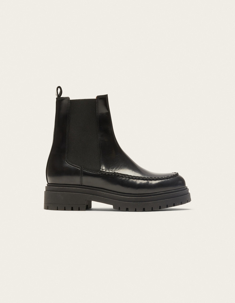 Bottines Prune - Cuir box noir - 2