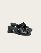 Mules Fika - Cuir noir - 2