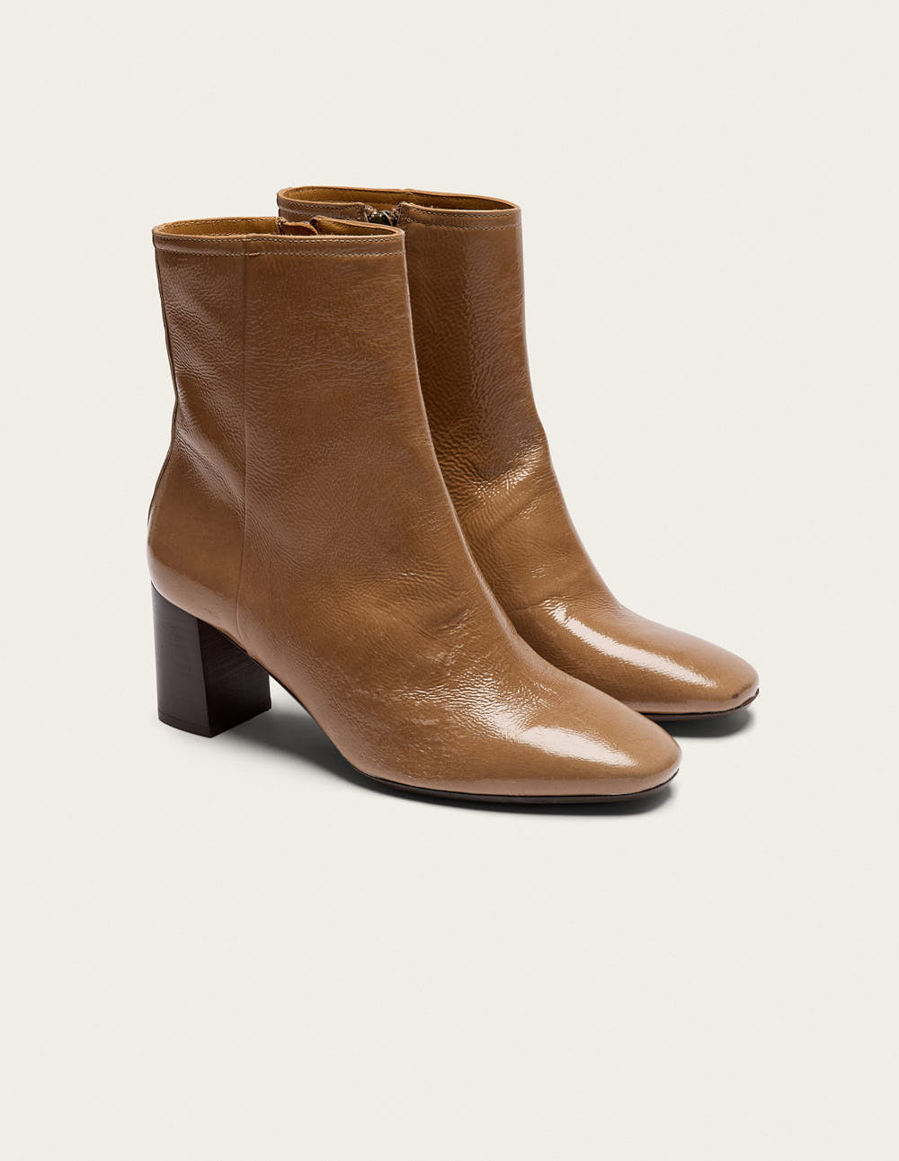 Bottines à talons Brune - 2