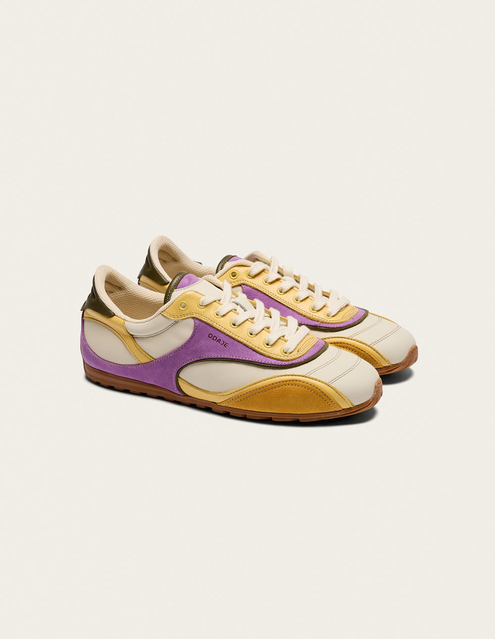 Baskets Chantua - Citron écru lilas - 2
