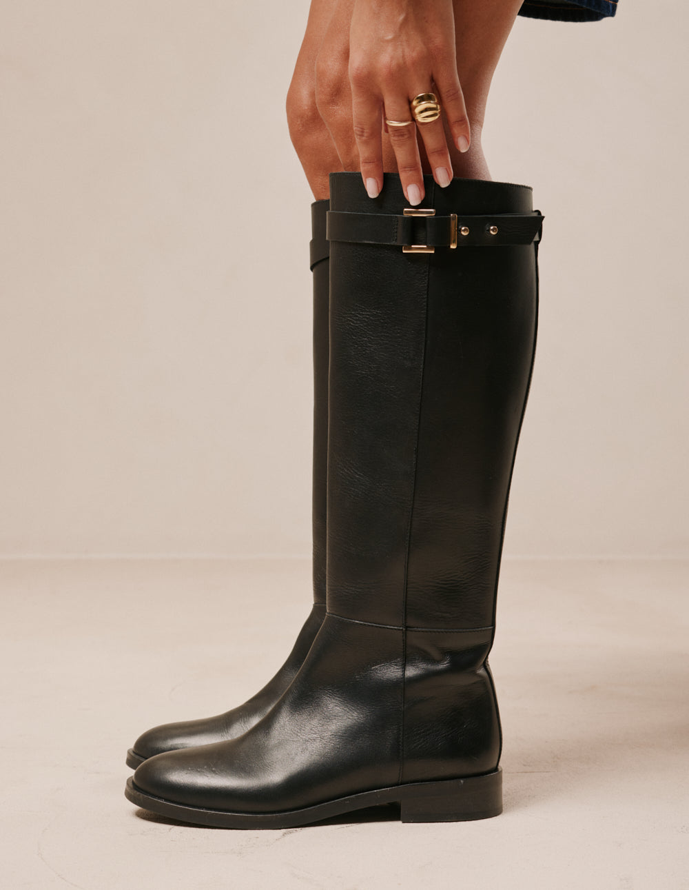 Bottes Civa - Cuir noir - 2