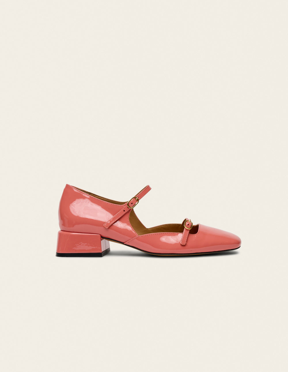 Escarpins Lio - Cuir verni rose - 2
