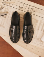 Mocassins Olyme - Cuir box noir - 2