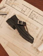 Derbies Romane - Cuir verni noir - 2