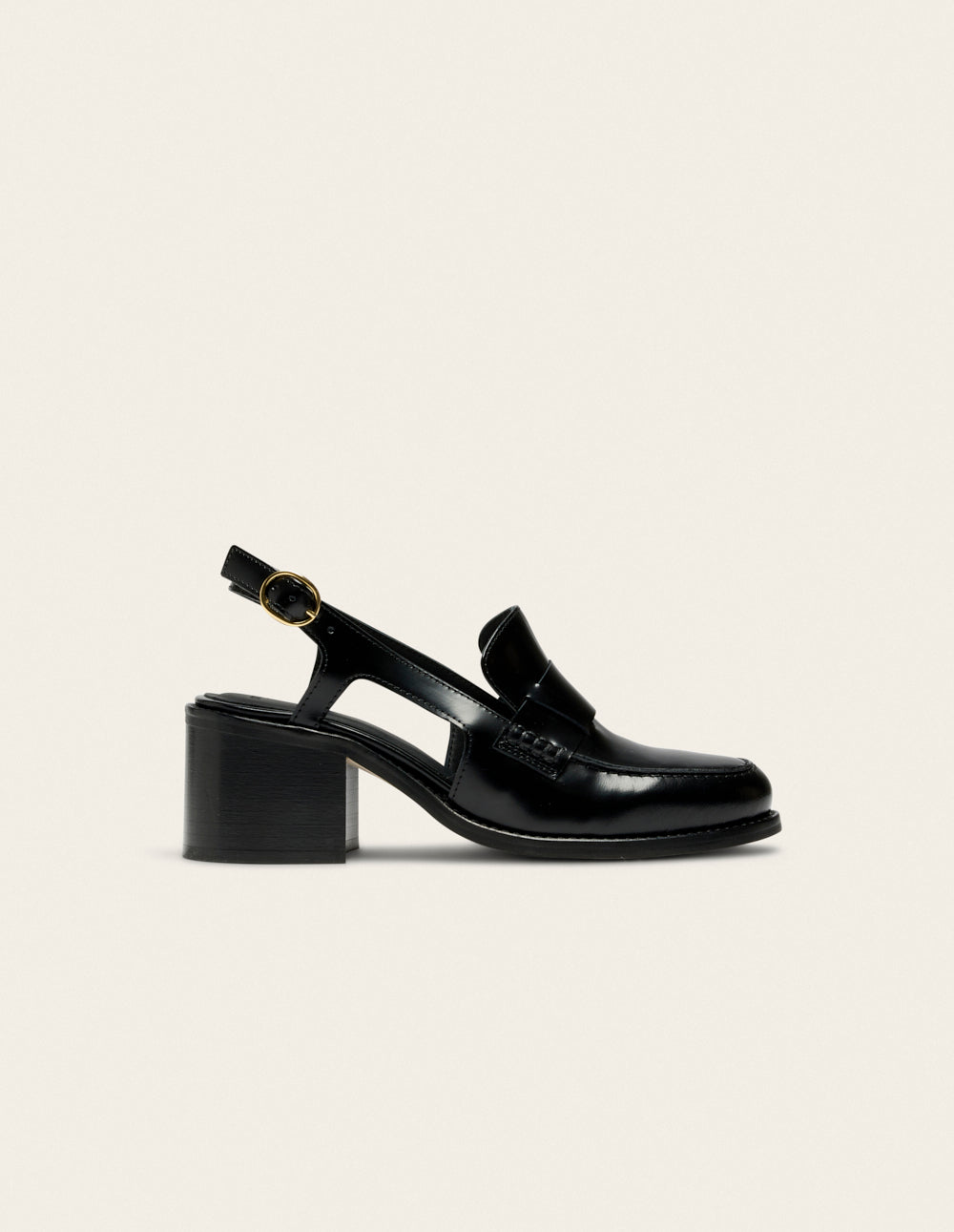 Escarpins Elyra - Cuir box noir - 2