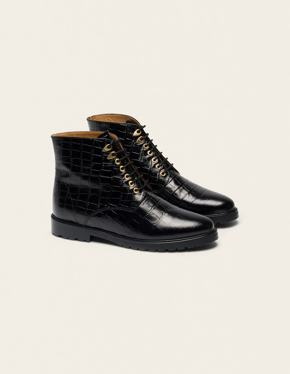 Bottines à lacets Laurène - 4