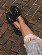 Mocassins Trea - Cuir box noir - 2