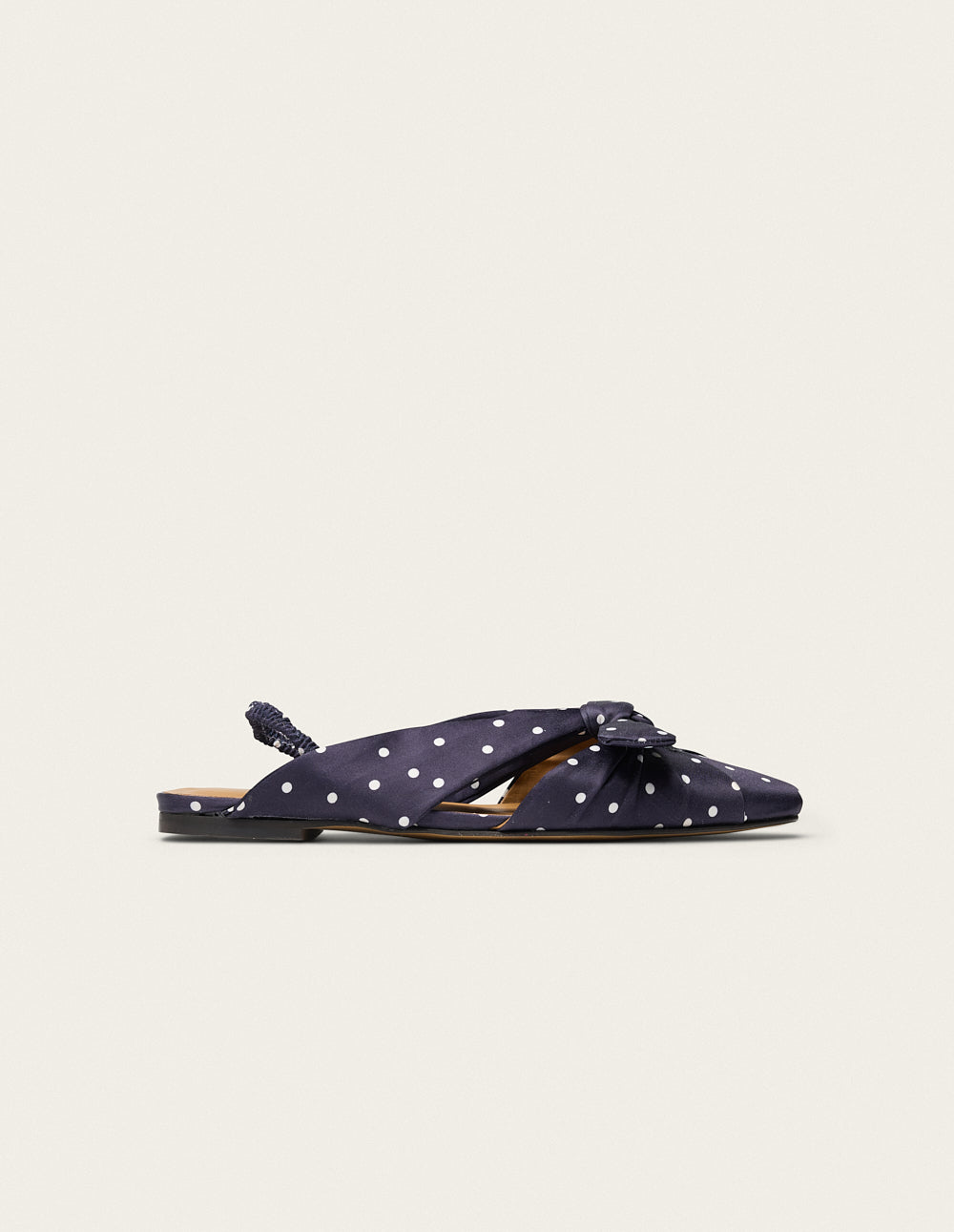 Sandales Yana - Pois marine - 1