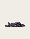 Sandales Yana - Pois marine - 1