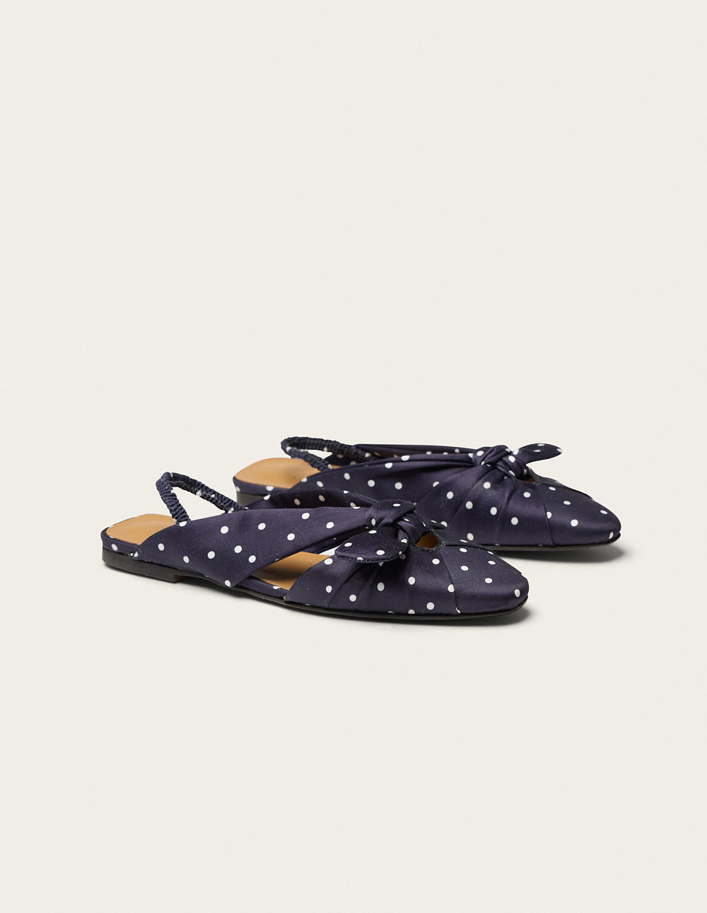 Sandales Yana - Pois marine - 2