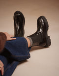 Bottines Prune - Cuir box noir - 1